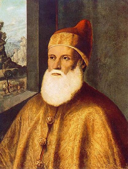 BASAITI, Marco Portrait of Doge Agostino Barbarigo Sweden oil painting art
